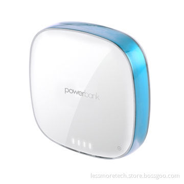 Polymer Power Bank, Manufacturer 5,500mAh with 2USB, Crystal Housing and Private Mode